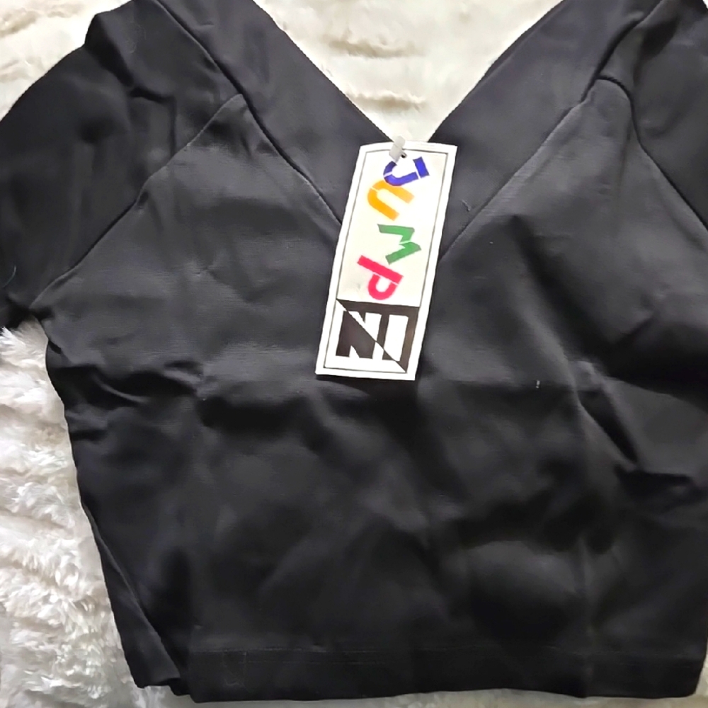 Black JUMP Top